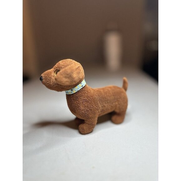 Ty Beanie Classic Dachshund “Frank” 2014 Wiener Plush Dog Used - Picture 4 of 8